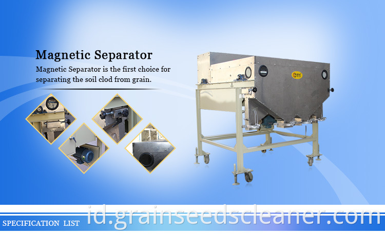 MEXICO seed magnetic separator